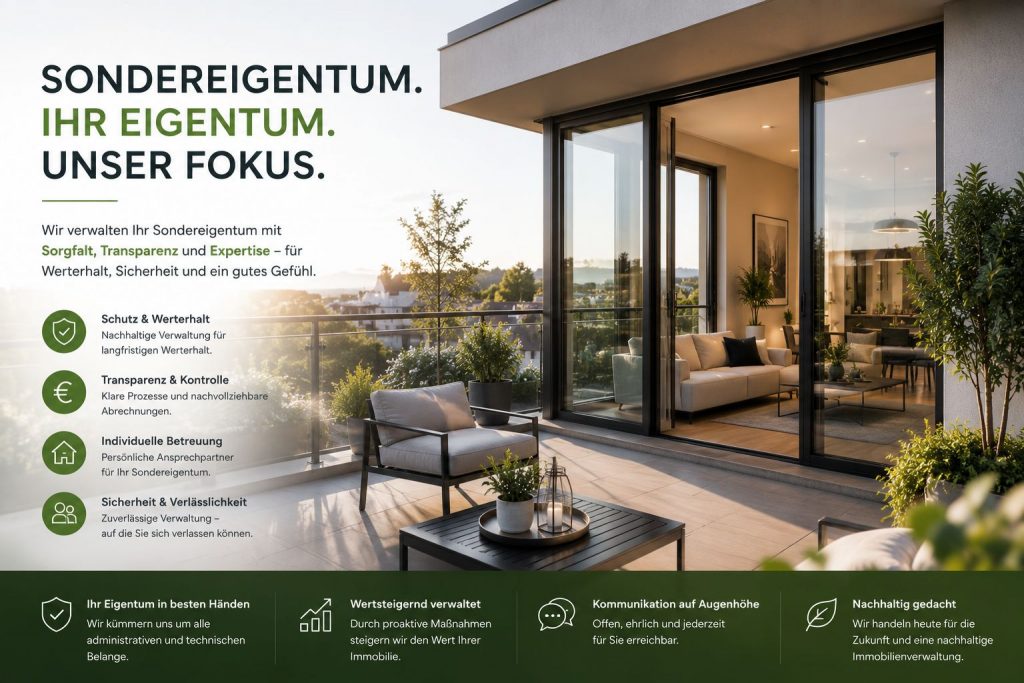 Sondereigentum von Immobilien