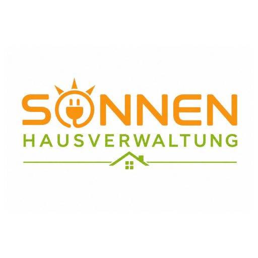 Sonnen Hausverwaltung Logo für Hausverwaltung von Gewerbe ud Privatimmobilien